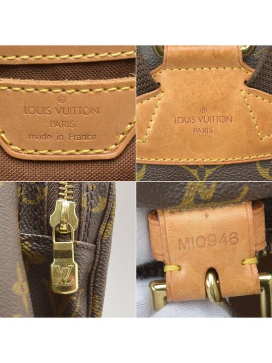Louis Vuitton Montsouris GM Backpack Monogram Brown